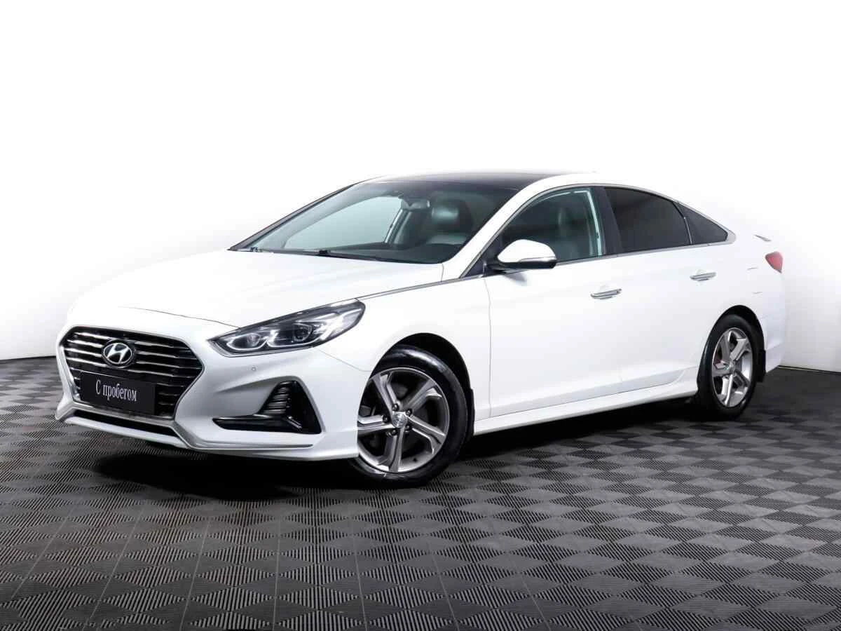Hyundai Sonata, Белый, 2017, Автоматическая, 188 л.с., цена от 1 055 000 руб.