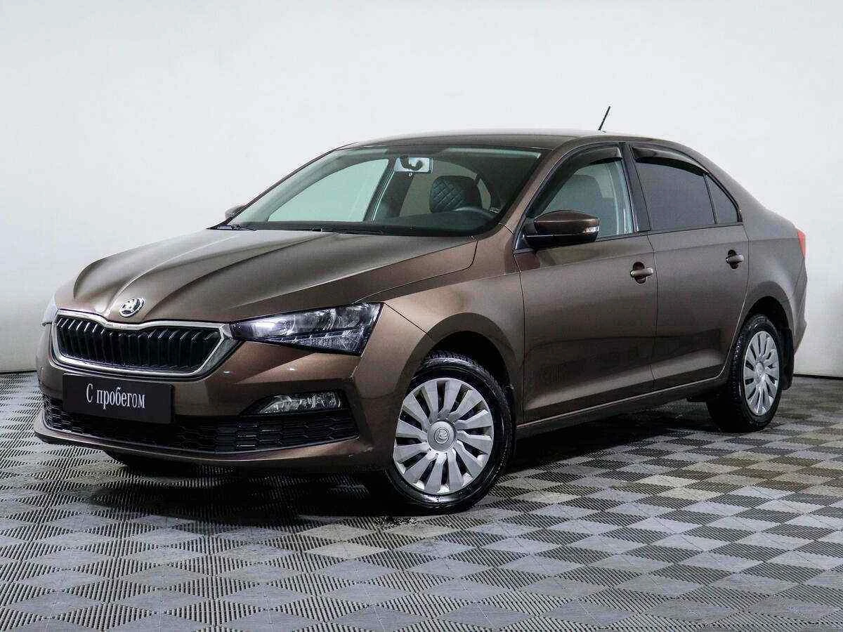 Skoda Rapid, Коричневый, 2020, Автоматическая, 110 л.с., цена от 859 000 руб.