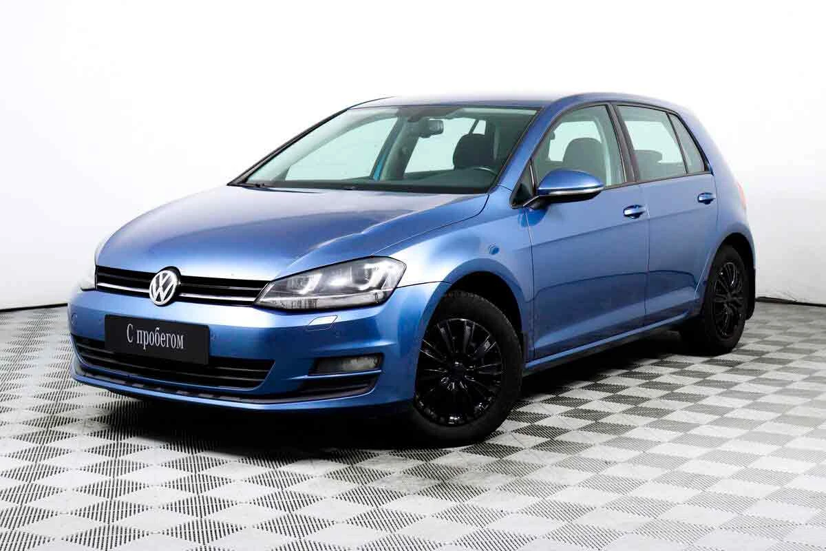 VOLKSWAGEN GOLF, Голубой, 2014, Робот, 122 л.с., цена от 864 000 руб.