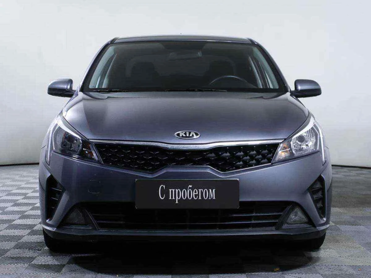 KIA Rio, Серый, 2020, Автоматическая, 123 л.с., цена от 1 050 000 руб.