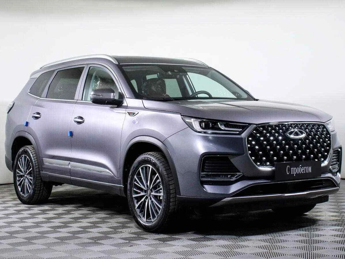 Chery Tiggo 8 Pro Max, Серый, 2022, Робот, 197 л.с., цена от 2 650 000 руб.