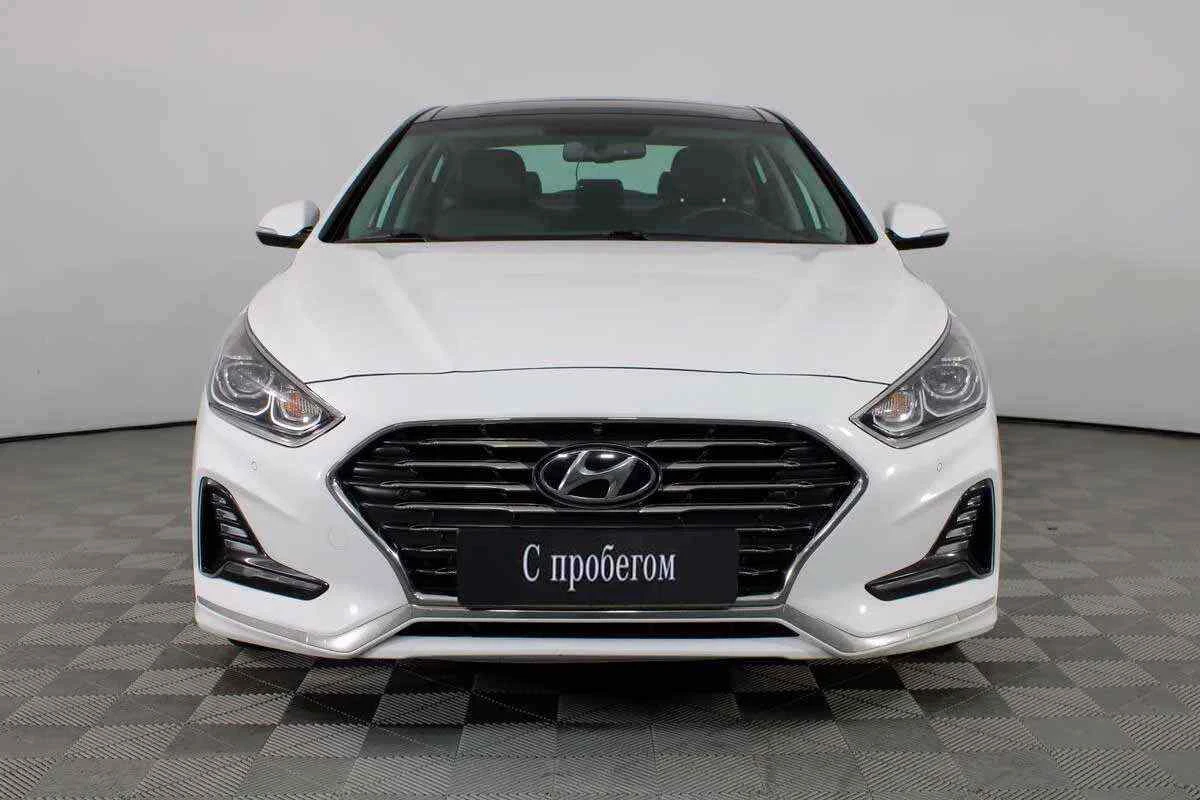 Hyundai Sonata, Белый, 2018, Автоматическая, 188 л.с., цена от 1 211 000 руб.