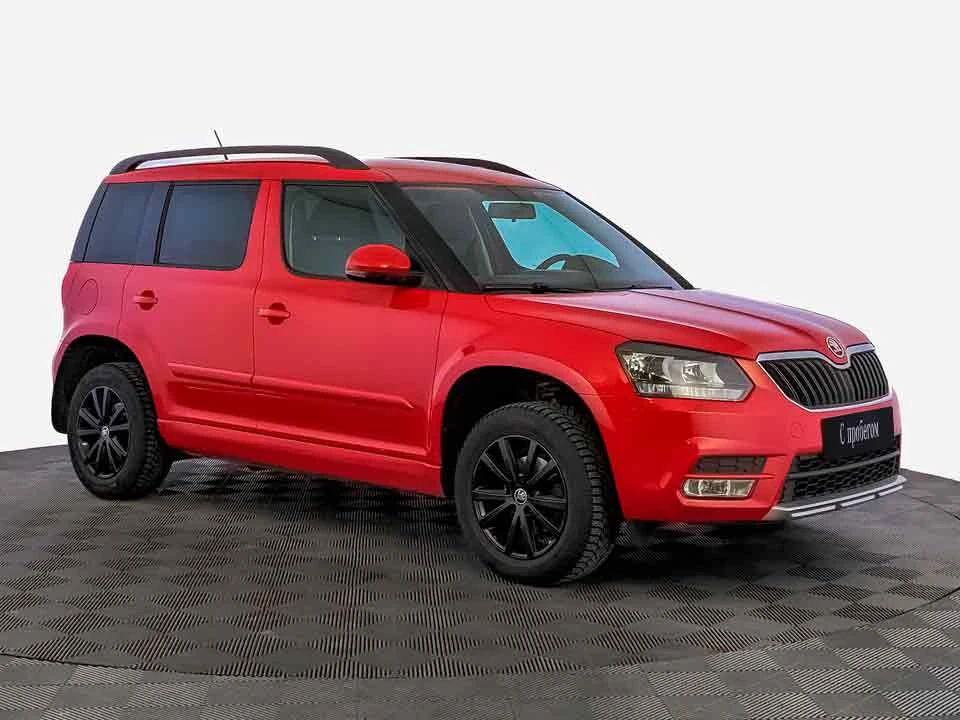 SKODA YETI, Красный, 2014, Робот, 122 л.с., цена от 720 000 руб.