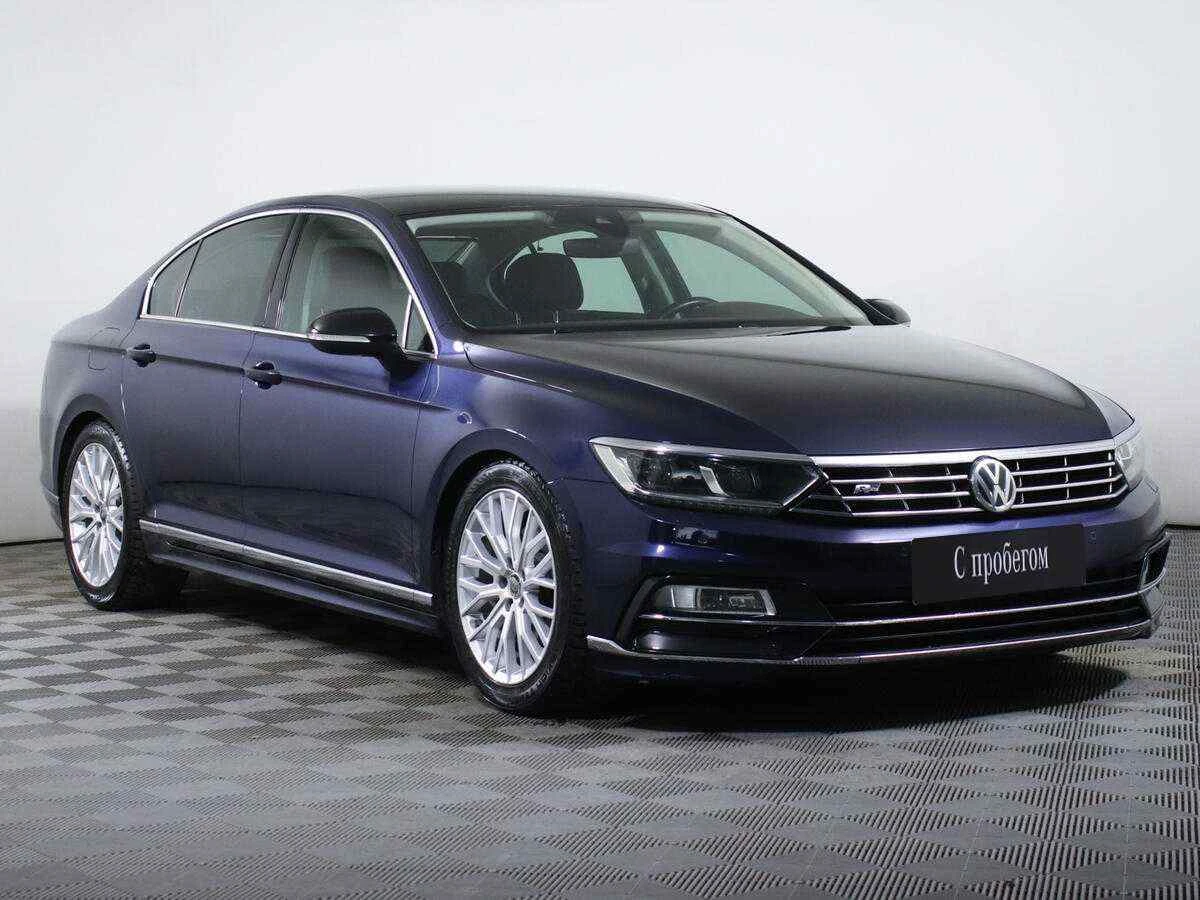 Volkswagen Passat, Синий, 2018, Робот, 180 л.с., цена от 1 325 000 руб.