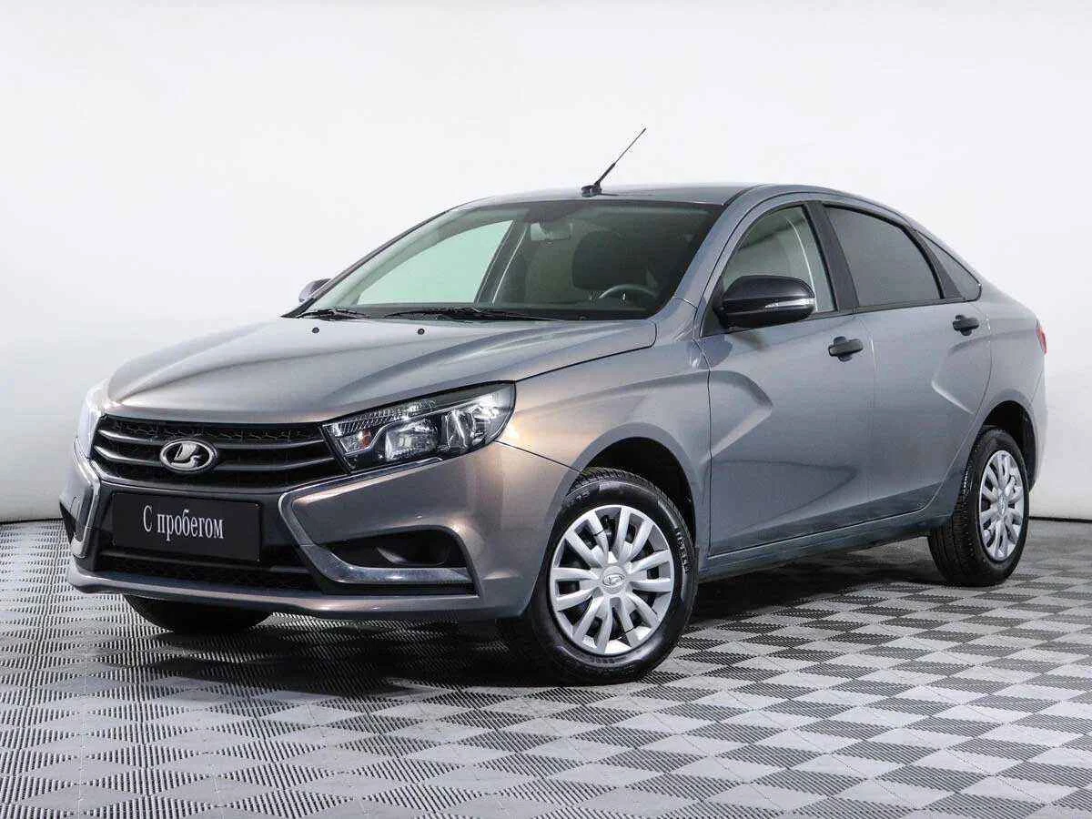 LADA Vesta, Серый, 2019, Робот, 106 л.с., цена от 441 000 руб.