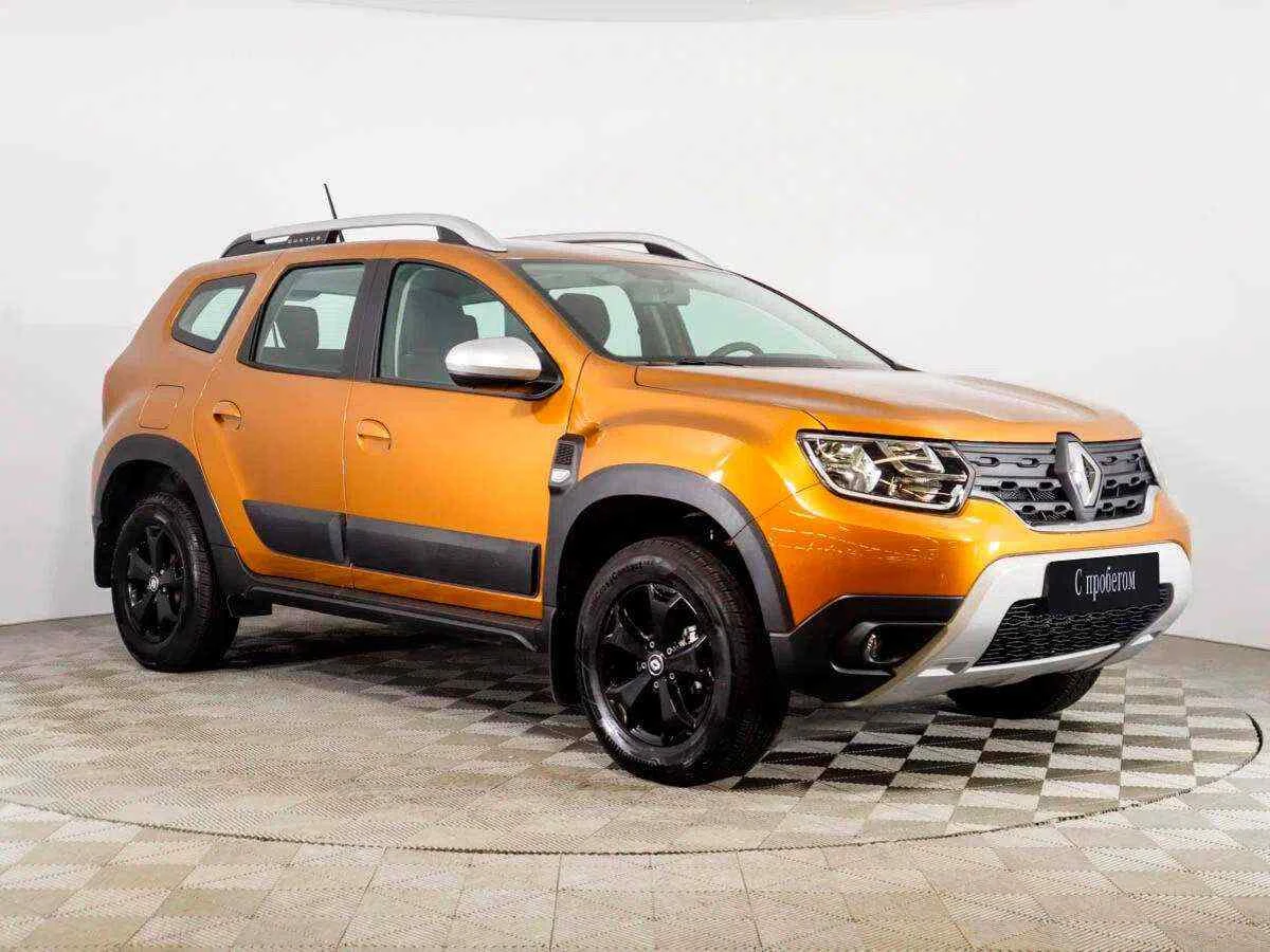 Renault Duster, Оранжевый, 2021, Механическая, 117 л.с., цена от 1 962 000 руб.