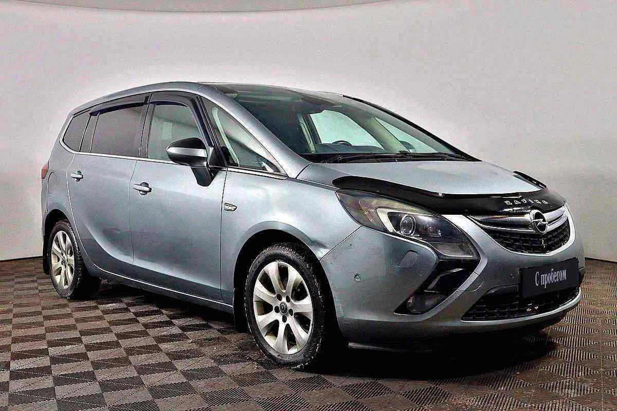 Opel Zafira, Серебряный, 2013, Автоматическая, 140 л.с., цена от 891 500 руб.
