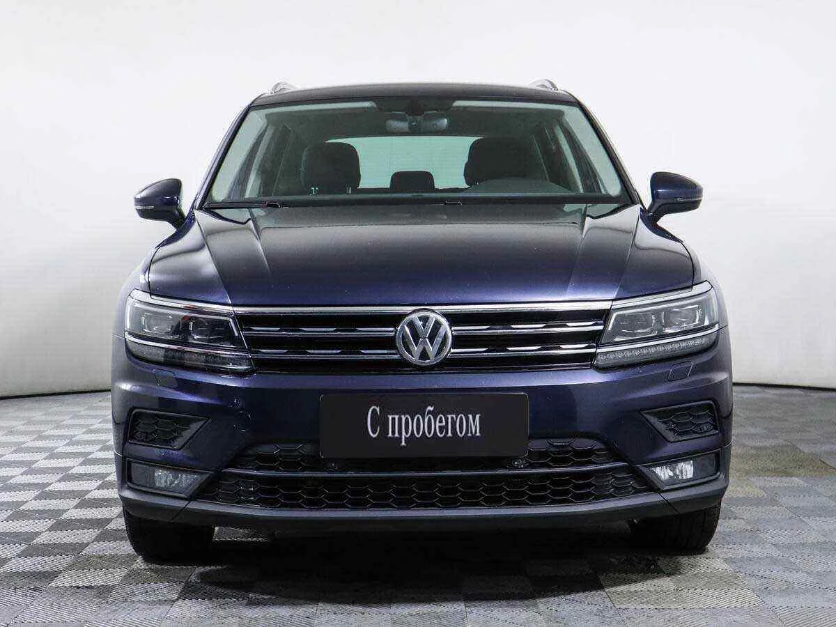 Volkswagen Tiguan, Синий, 2017, Робот, 180 л.с., цена от 1 452 000 руб.