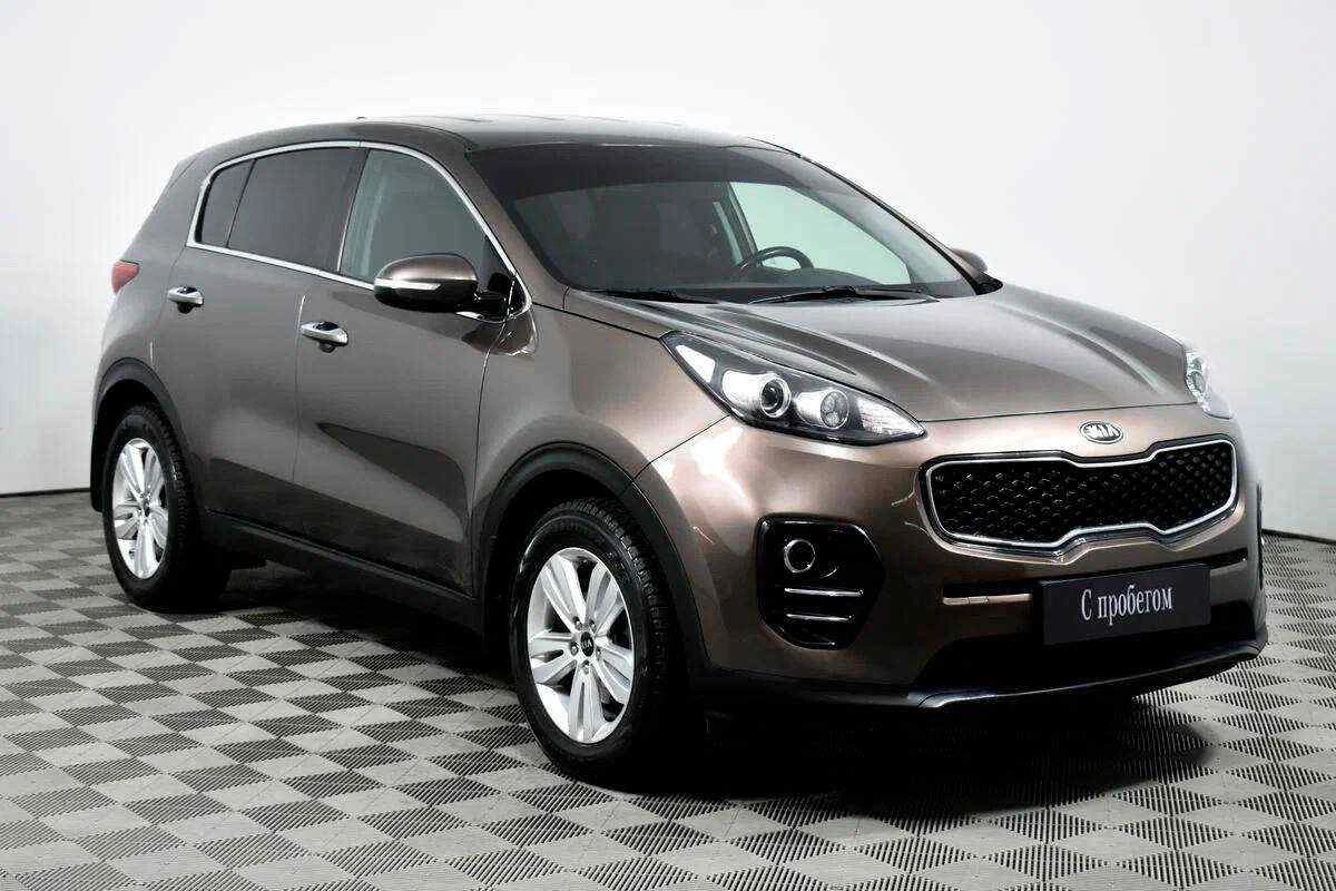 KIA Sportage, Коричневый, 2018, Механическая, 150 л.с., цена от 1 447 500 руб.