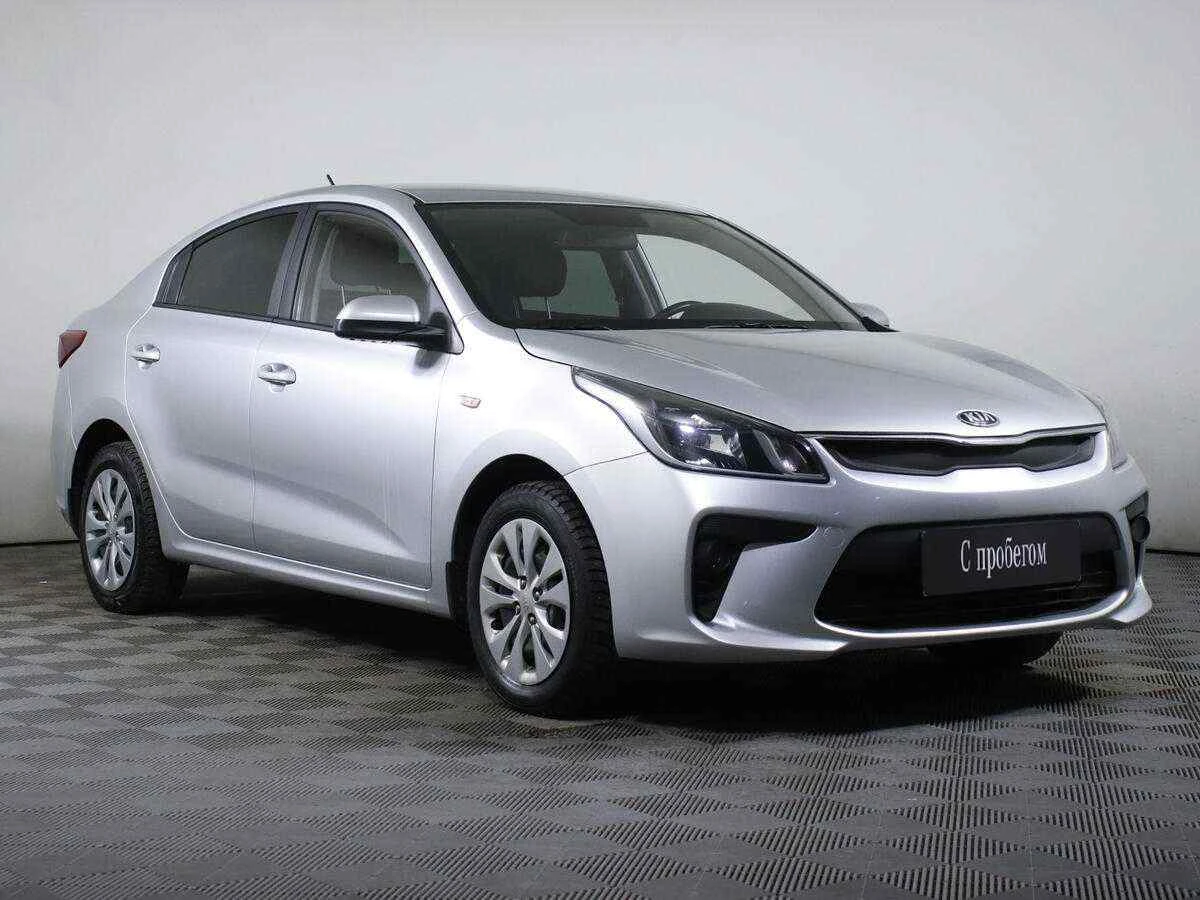 KIA Rio, Серебряный, 2017, Автоматическая, 123 л.с., цена от 743 000 руб.