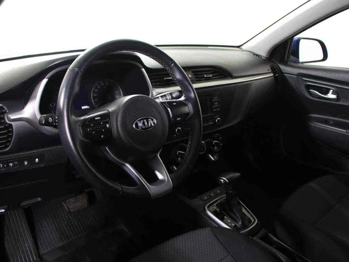 KIA Rio, Синий, 2019, Автоматическая, 123 л.с., цена от 877 000 руб.
