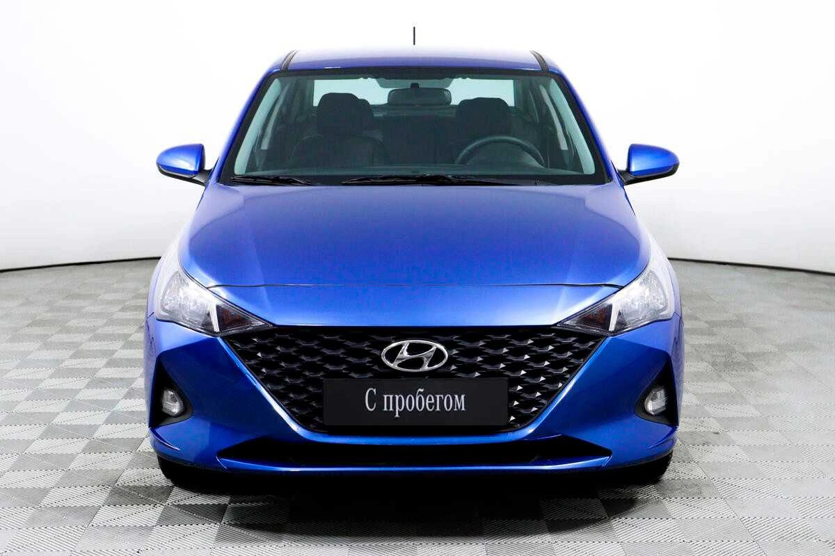 HYUNDAI SOLARIS, Синий, 2021, Автоматическая, 123 л.с., цена от 1 024 000 руб.