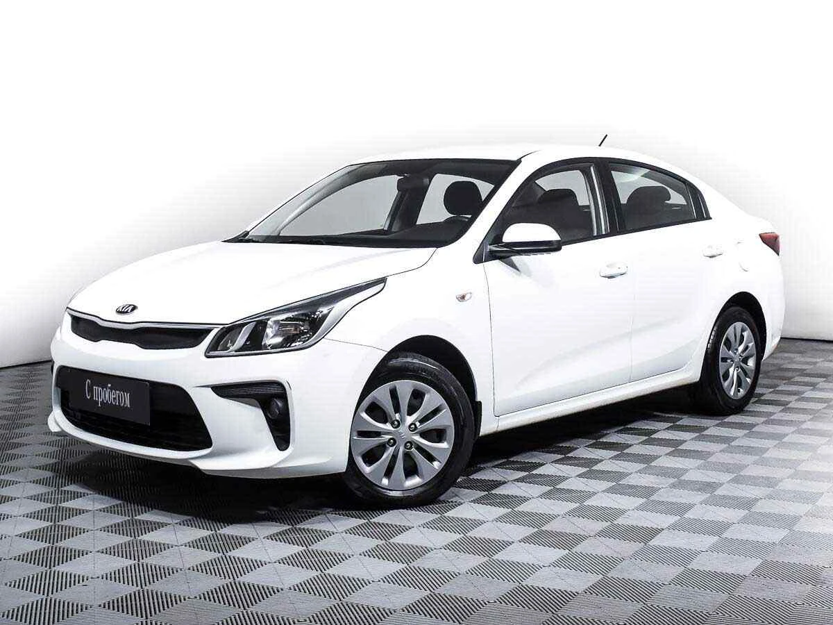 KIA Rio, Белый, 2019, Автоматическая, 123 л.с., цена от 930 000 руб.