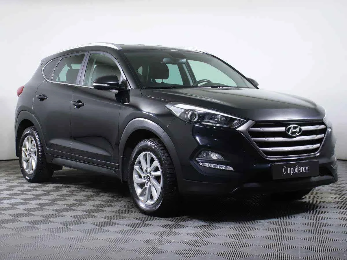 Hyundai Tucson, Черный, 2018, Автоматическая, 150 л.с., цена от 1 545 000 руб.