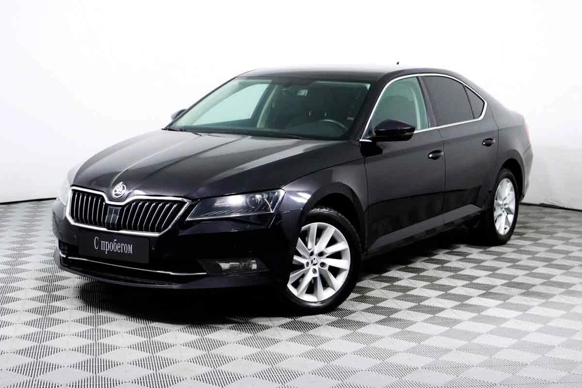 SKODA SUPERB, Черный, 2016, Робот, 180 л.с., цена от 1 149 600 руб.