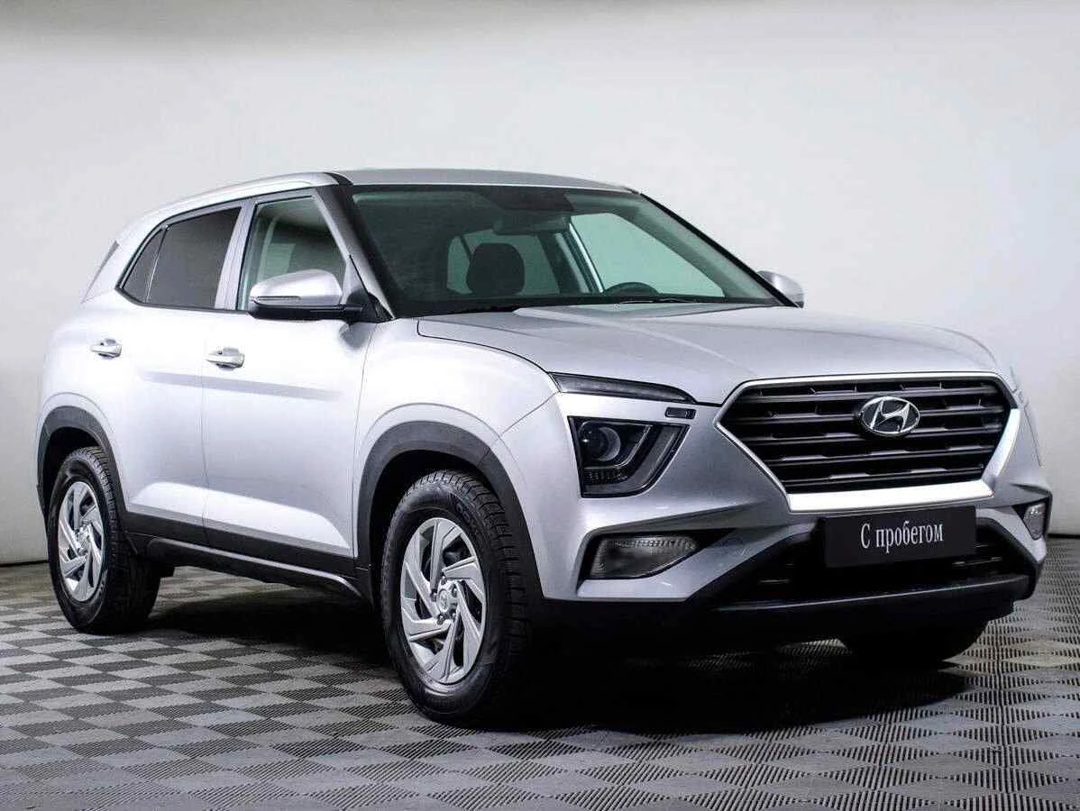 Hyundai Creta, Серый, 2022, Автоматическая, 123 л.с., цена от 1 799 000 руб.