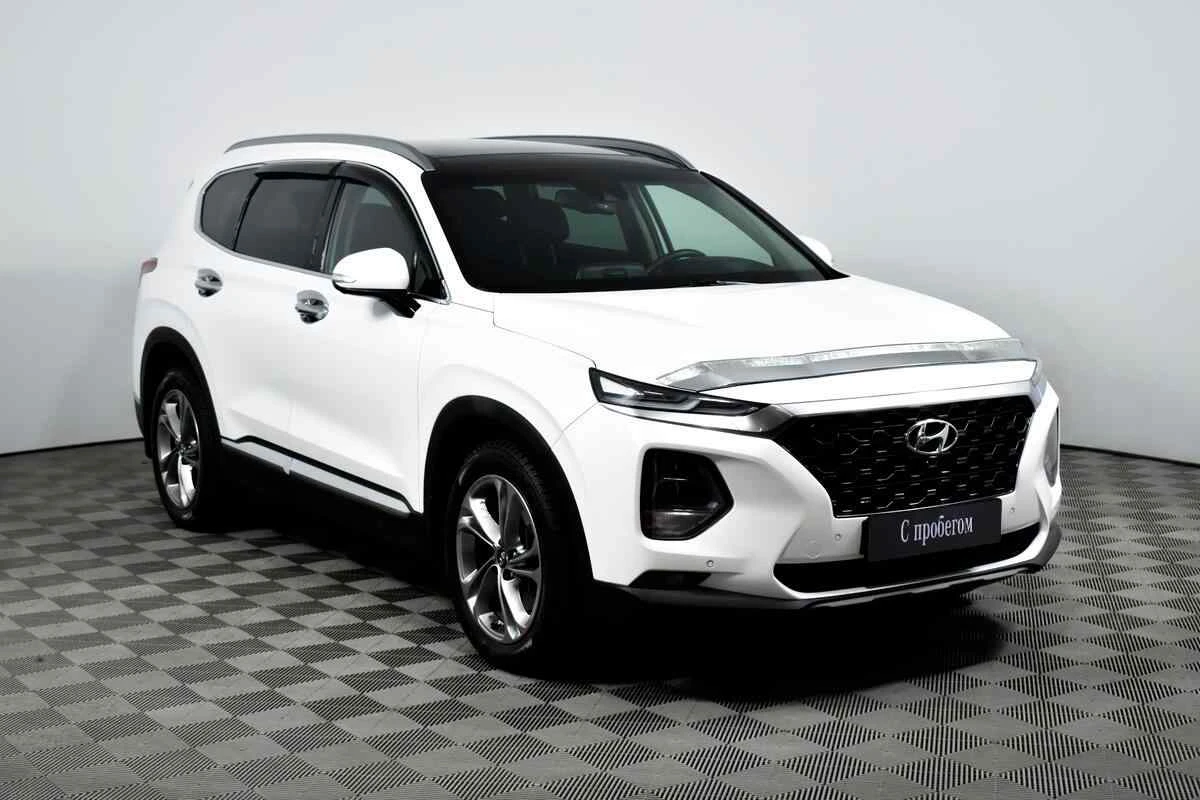 Hyundai Santa Fe, Белый, 2018, Автоматическая, 200 л.с., цена от 2 032 000 руб.