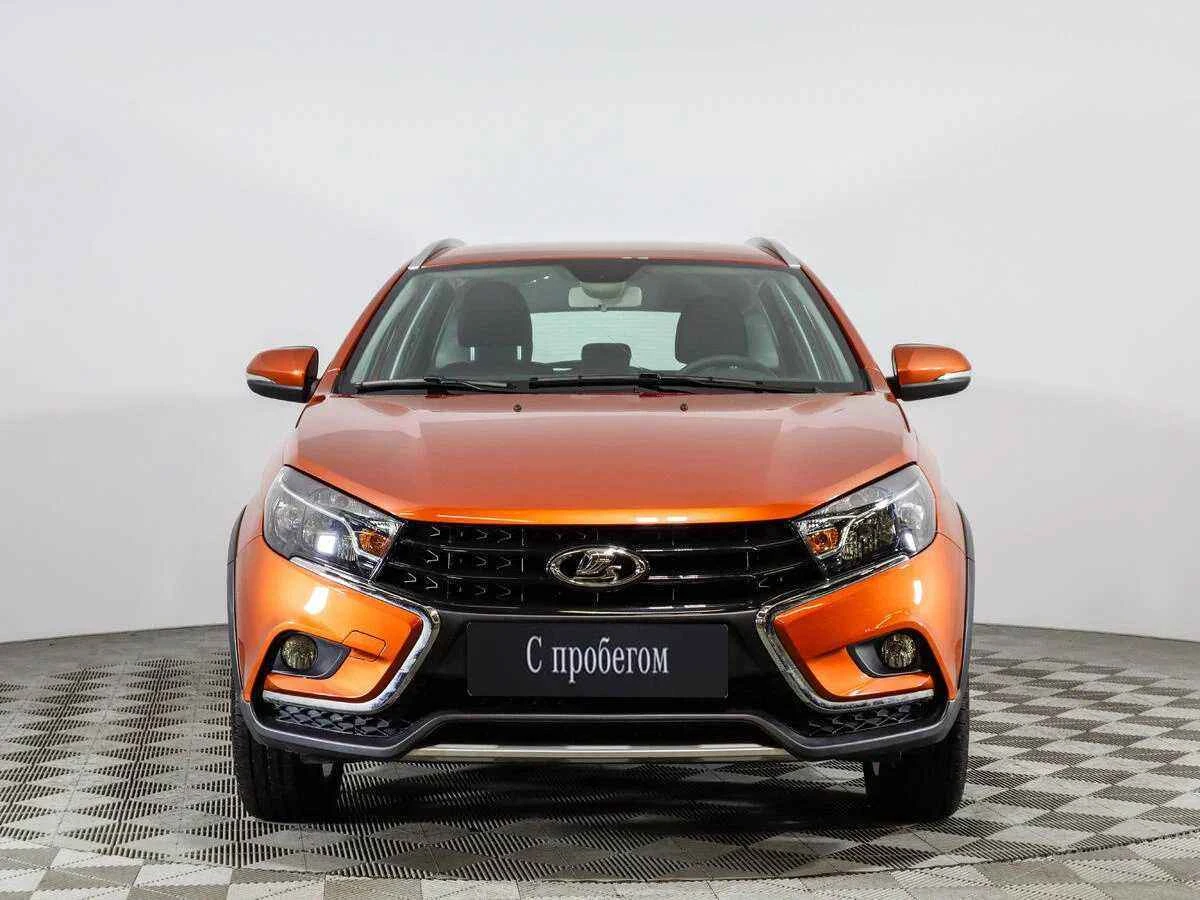 LADA Vesta SW Cross, Оранжевый, 2019, Вариатор, 113 л.с., цена от 907 000 руб.