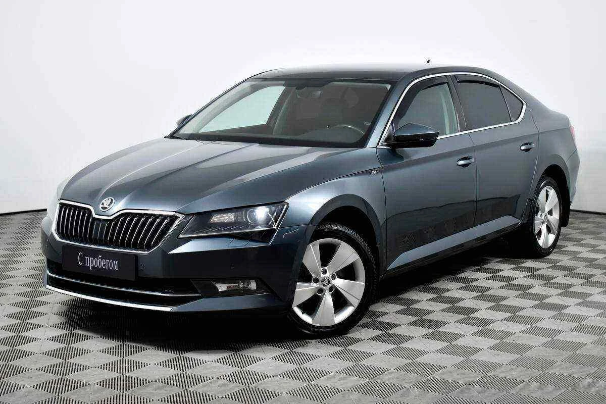 Skoda Superb, Серый, 2016, Робот, 180 л.с., цена от 945 000 руб.
