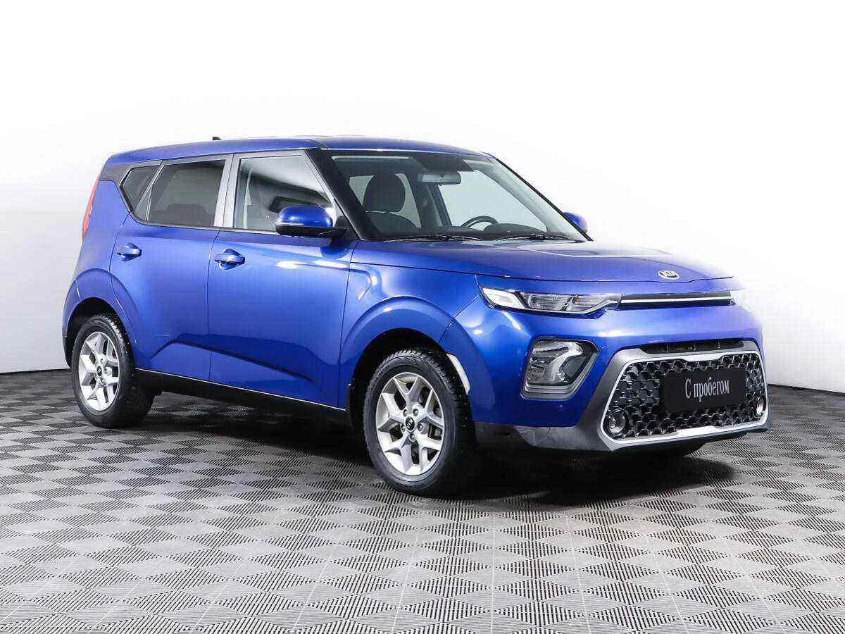 KIA Soul, Синий, 2021, Автоматическая, 123 л.с., цена от 1 422 000 руб.