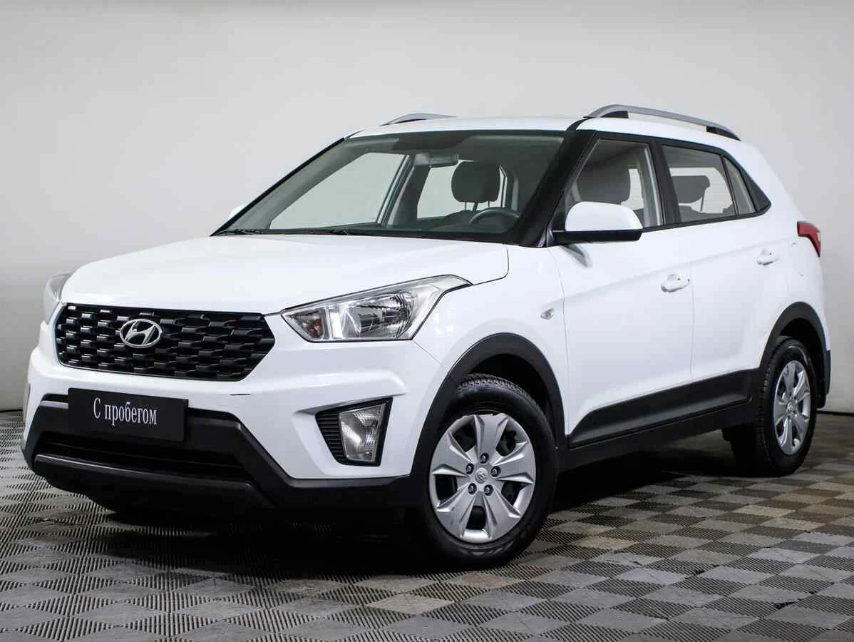 Hyundai Creta, Белый, 2020, Автоматическая, 123 л.с., цена от 1 101 000 руб.