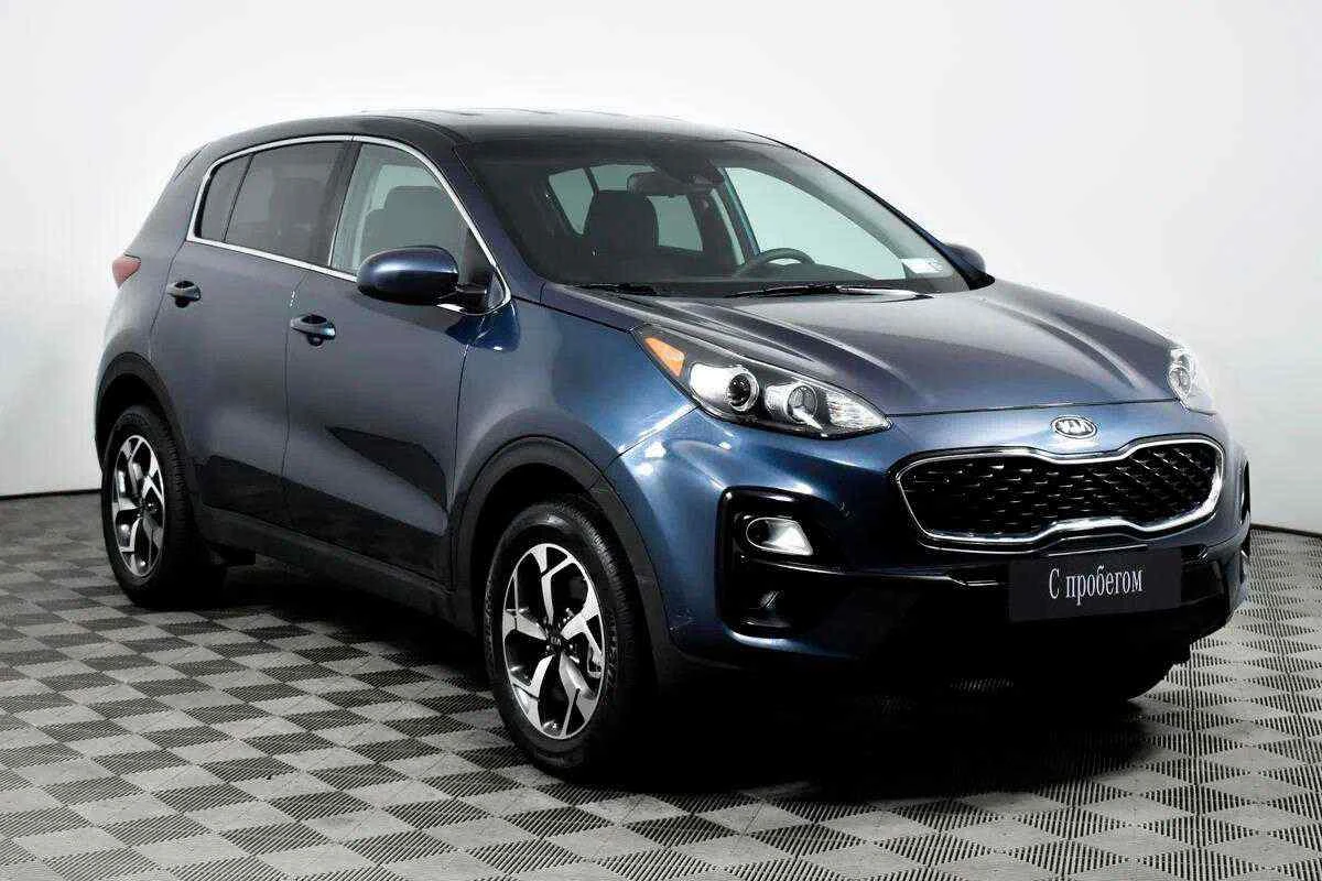 KIA Sportage, Синий, 2021, Автоматическая, 184 л.с., цена от 2 198 600 руб.