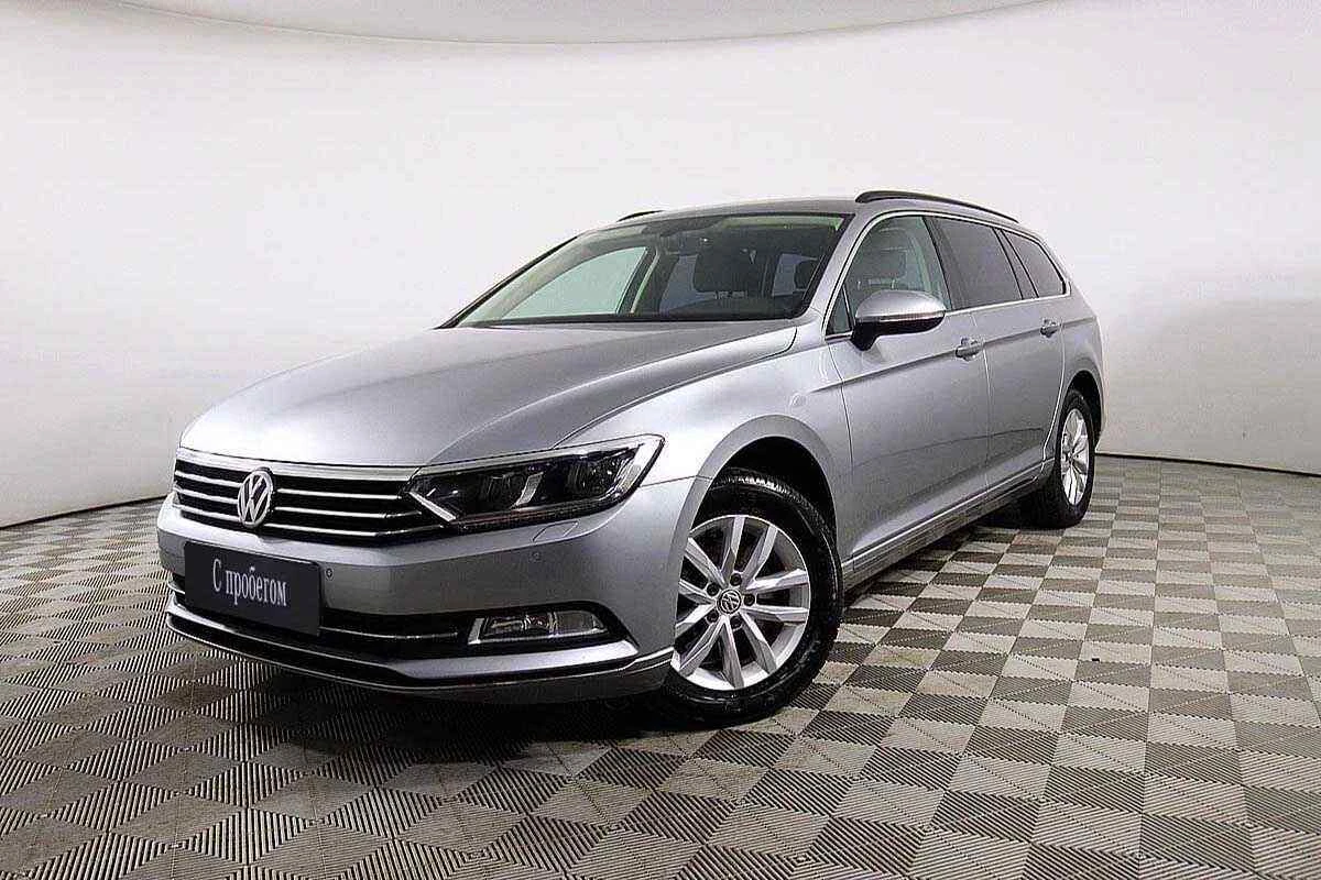 Volkswagen Passat, Серебряный, 2018, Робот, 180 л.с., цена от 1 345 000 руб.