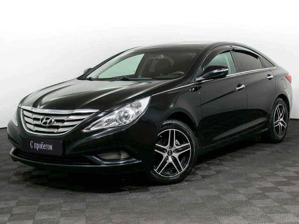 Hyundai Sonata, Черный, 2010, Автоматическая, 178 л.с., цена от 495 000 руб.