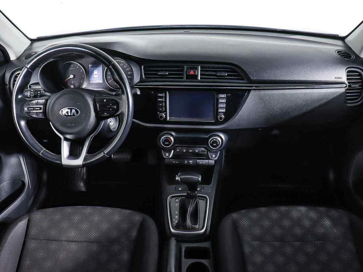 KIA Rio, Голубой, 2018, Автоматическая, 123 л.с., цена от 935 000 руб.