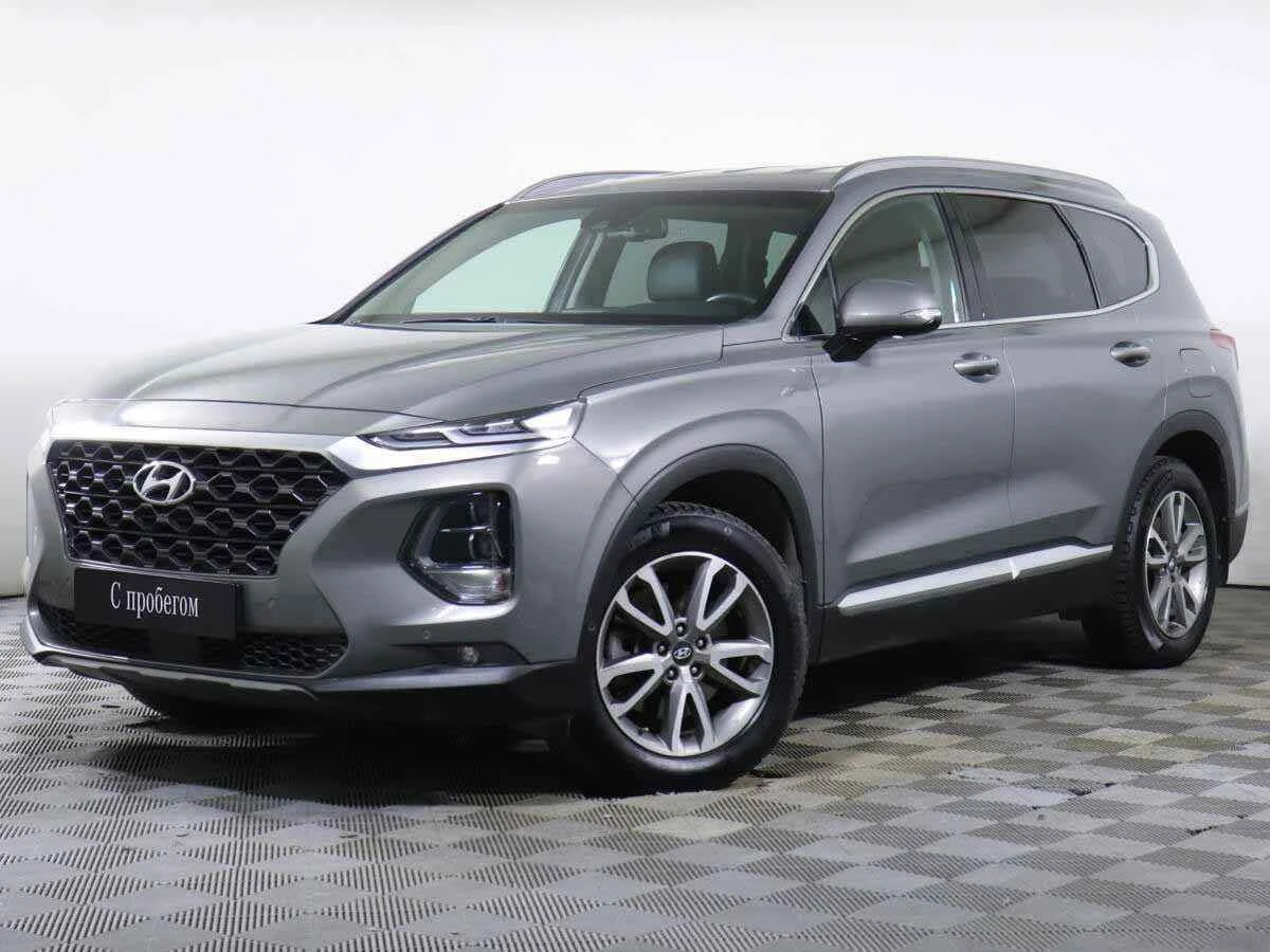 Hyundai Santa Fe, Серебряный, 2020, Автоматическая, 180 л.с., цена от 2 549 000 руб.