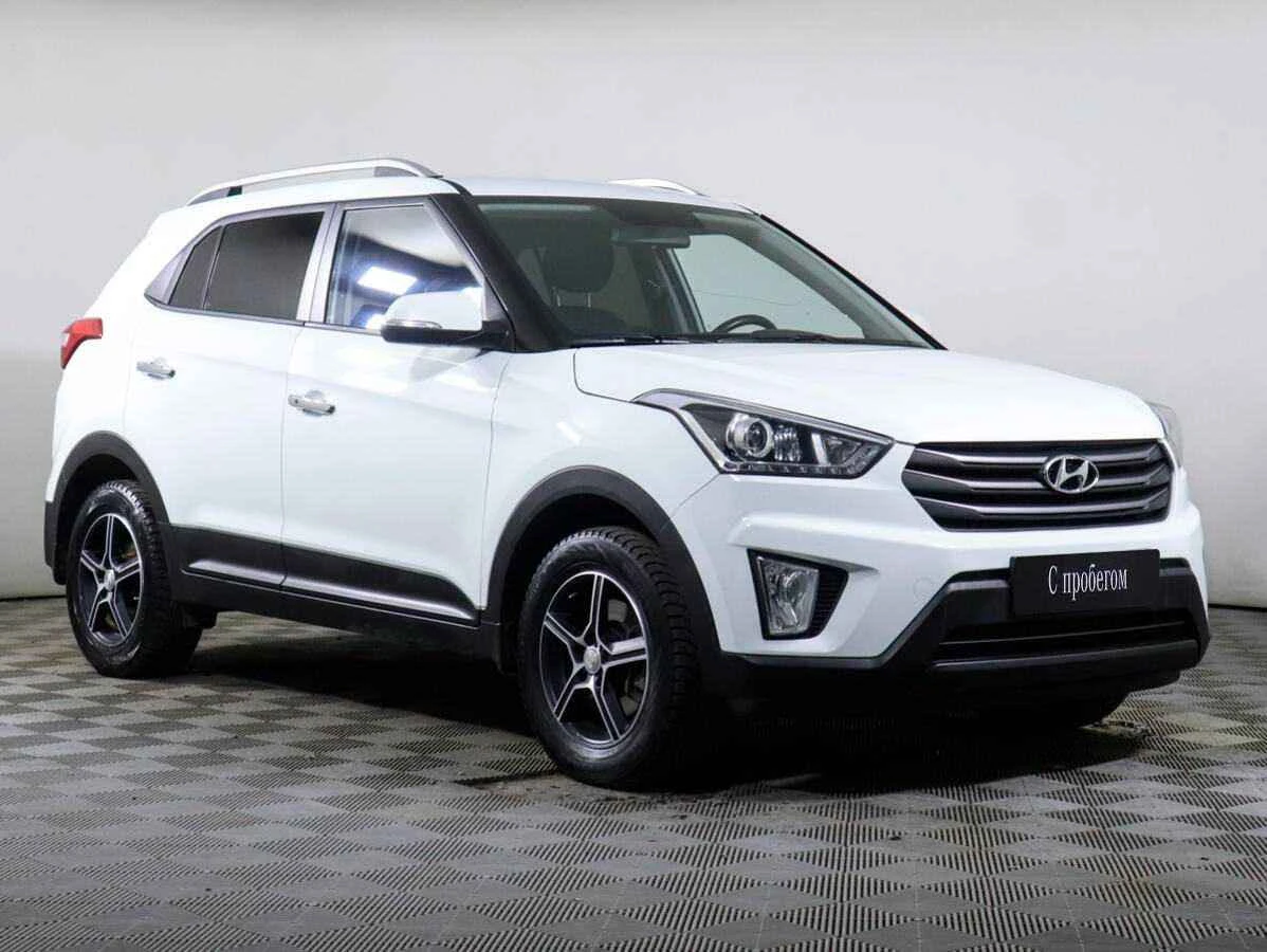 Hyundai Creta, Белый, 2018, Автоматическая, 123 л.с., цена от 1 066 000 руб.