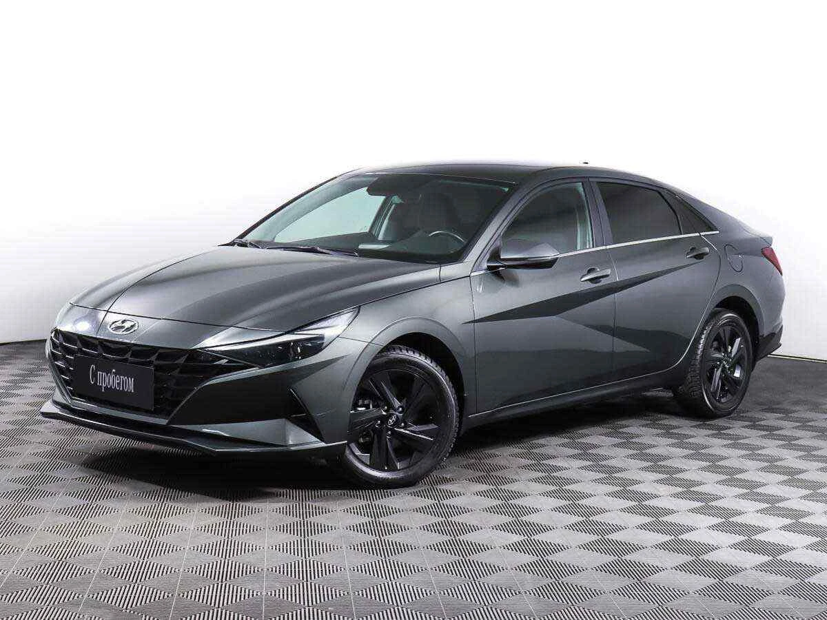 Hyundai Elantra, Серый, 2021, Автоматическая, 150 л.с., цена от 1 565 000 руб.