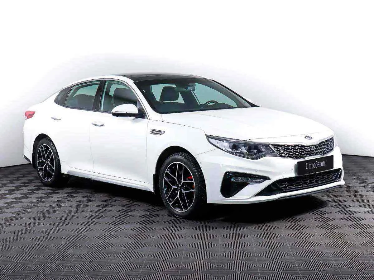 KIA Optima, Белый, 2018, Автоматическая, 188 л.с., цена от 1 382 000 руб.