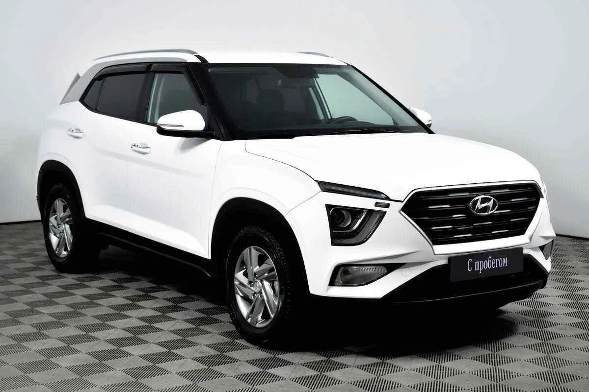 Hyundai Creta, Белый, 2021, Автоматическая, 150 л.с., цена от 1 605 000 руб.