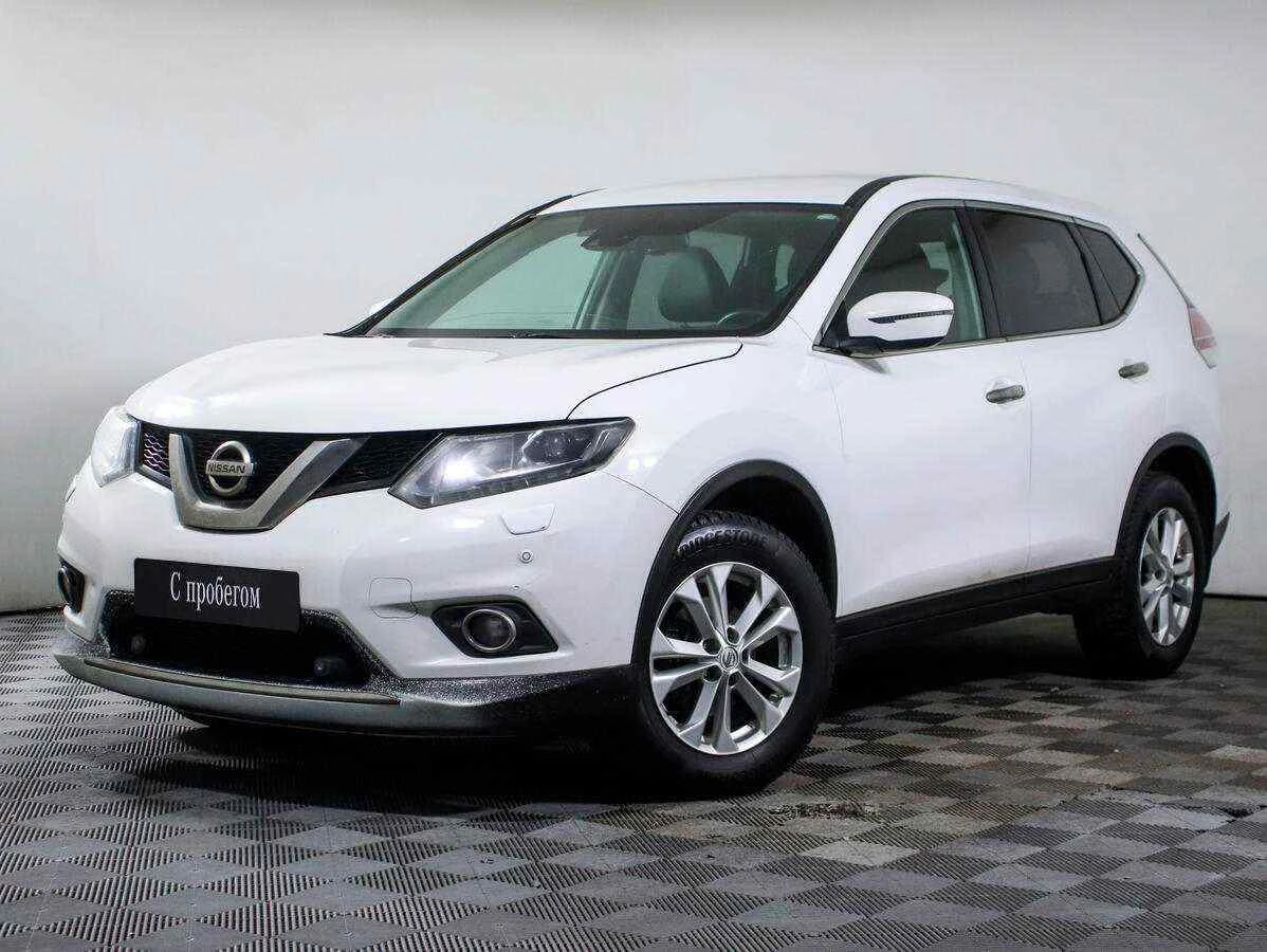 Nissan X-Trail, Белый, 2015, Вариатор, 171 л.с., цена от 1 095 000 руб.