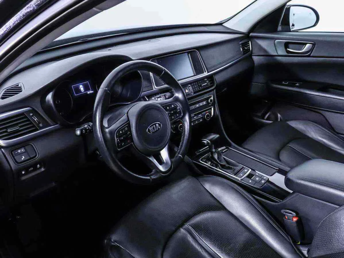 KIA Optima, Черный, 2017, Автоматическая, 188 л.с., цена от 1 241 000 руб.