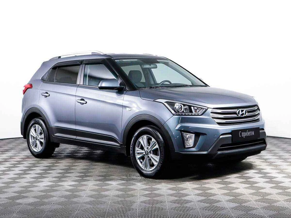 Hyundai Creta, Серебряный, 2020, Автоматическая, 123 л.с., цена от 1 727 000 руб.
