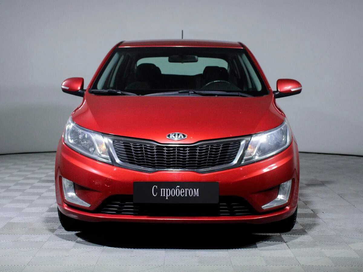 KIA RIO, Красный, 2014, Автоматическая, 123 л.с., цена от 800 000 руб.