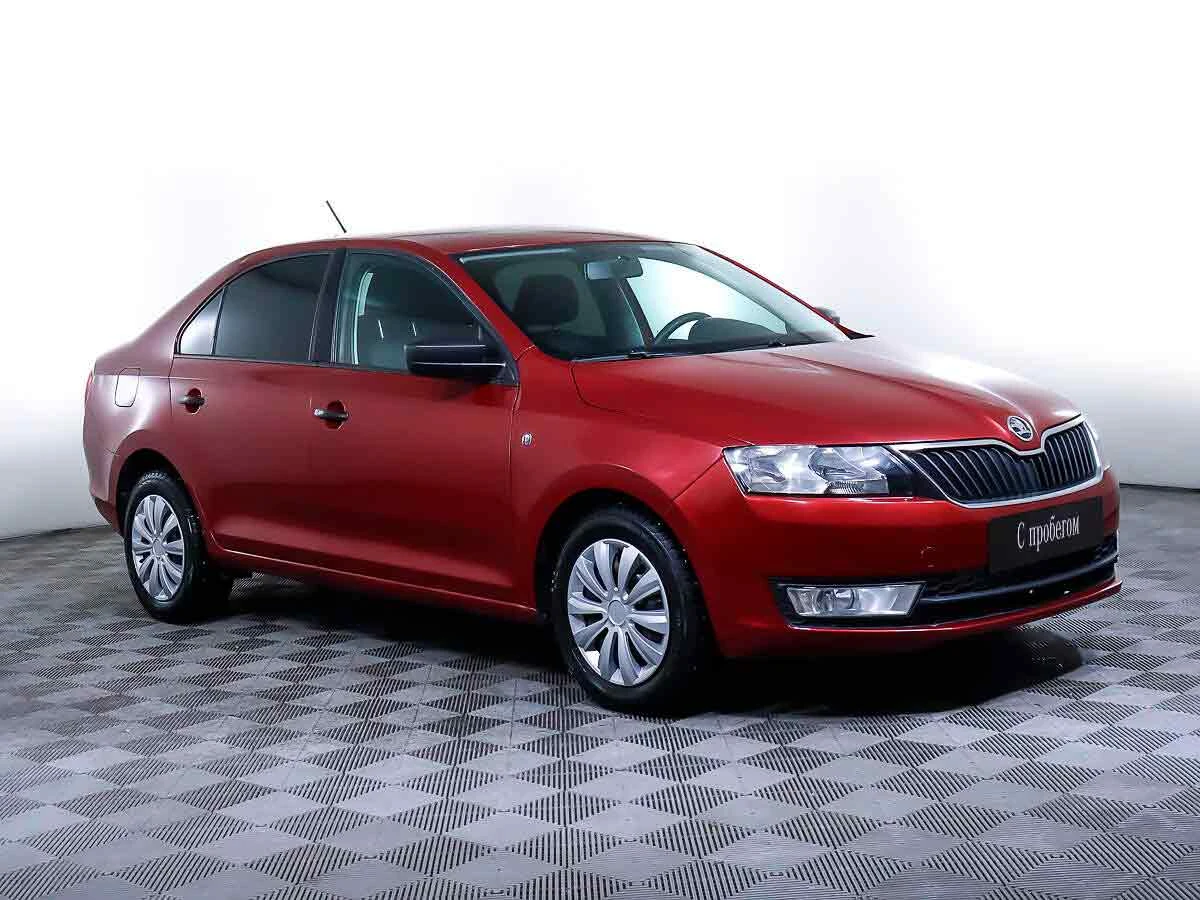 SKODA RAPID, Красный, 2017, Автоматическая, 110 л.с., цена от 764 000 руб.