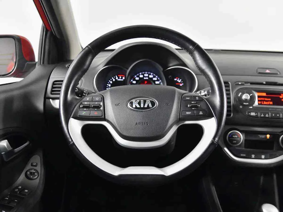 KIA Picanto, Красный, 2015, Автоматическая, 85 л.с., цена от 653 000 руб.