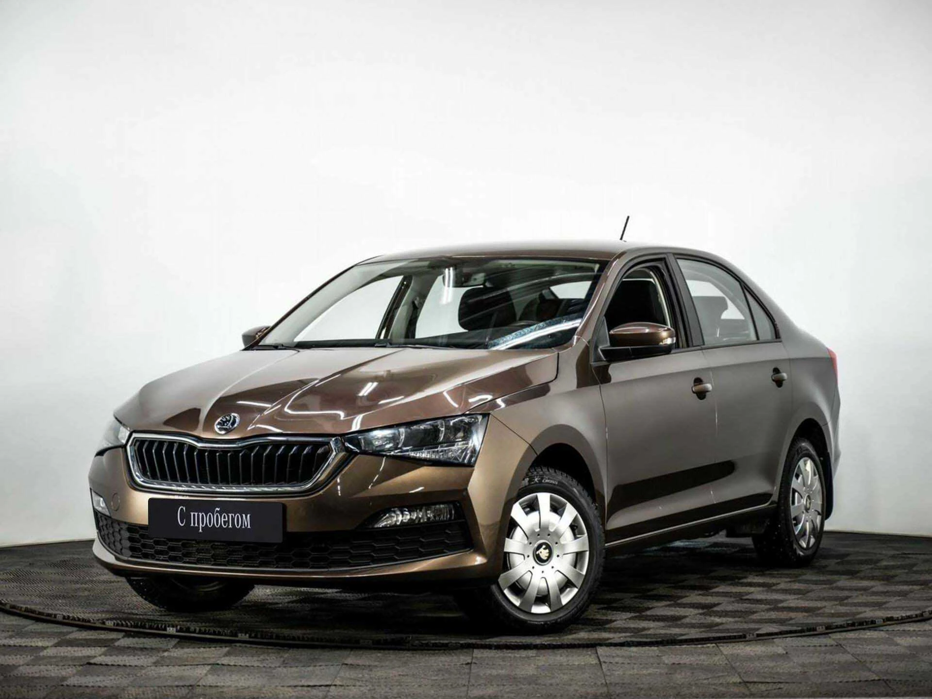 SKODA RAPID, Коричневый, 2021, Автоматическая, 110 л.с., цена от 1 100 800 руб.