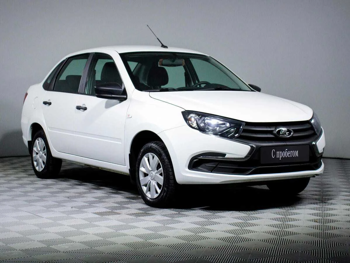 LADA GRANTA, Белый, 2019, Механическая, 87 л.с., цена от 408 000 руб.