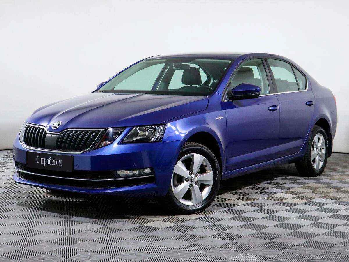Skoda Octavia, Синий, 2018, Робот, 150 л.с., цена от 1 150 000 руб.