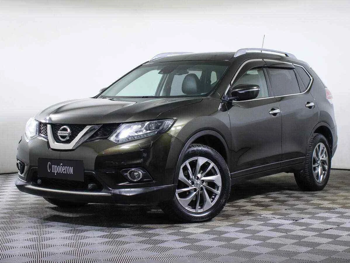 Nissan X-Trail, Зеленый, 2015, Вариатор, 144 л.с., цена от 1 355 000 руб.