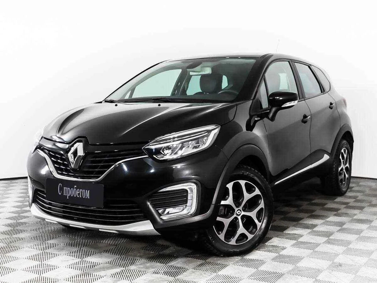 Renault Kaptur, Черный, 2019, Вариатор, 114 л.с., цена от 1 032 000 руб.