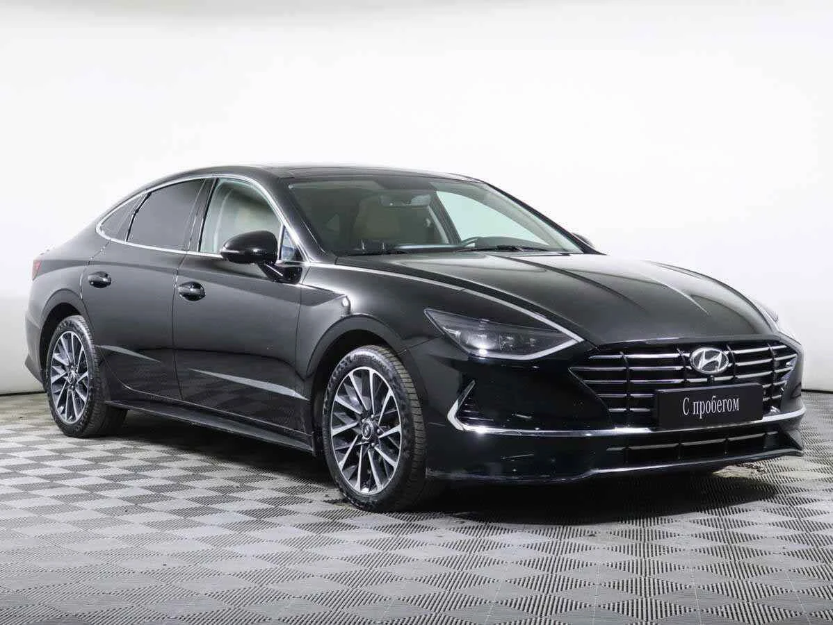 Hyundai Sonata, Черный, 2021, Автоматическая, 150 л.с., цена от 1 865 000 руб.