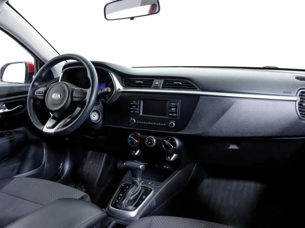 KIA RIO, Красный, 2021, Автоматическая, 123 л.с., цена от 1 024 000 руб.