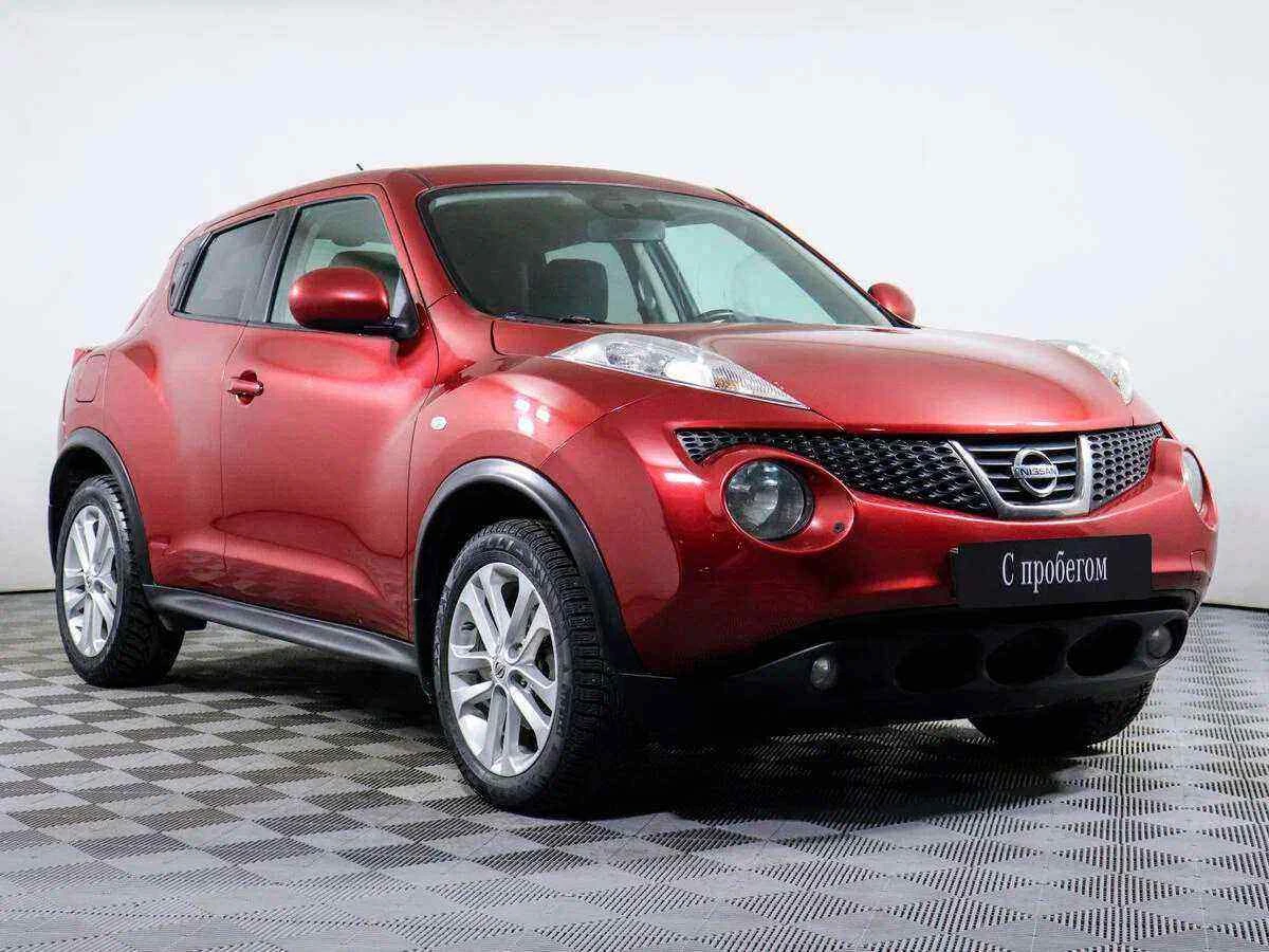 Nissan Juke, Красный, 2011, Вариатор, 117 л.с., цена от 466 000 руб.