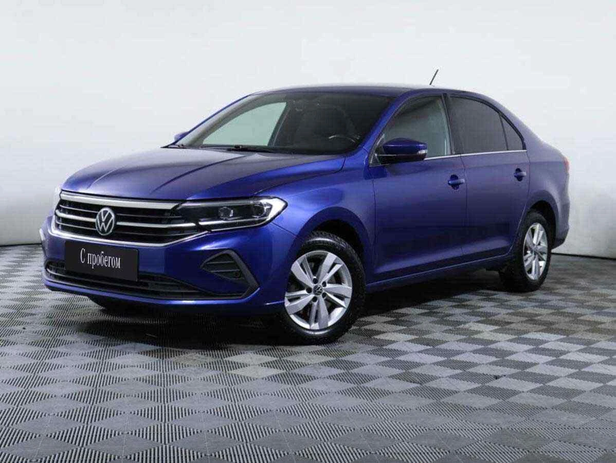 Volkswagen Polo, Синий, 2020, Автоматическая, 110 л.с., цена от 834 000 руб.