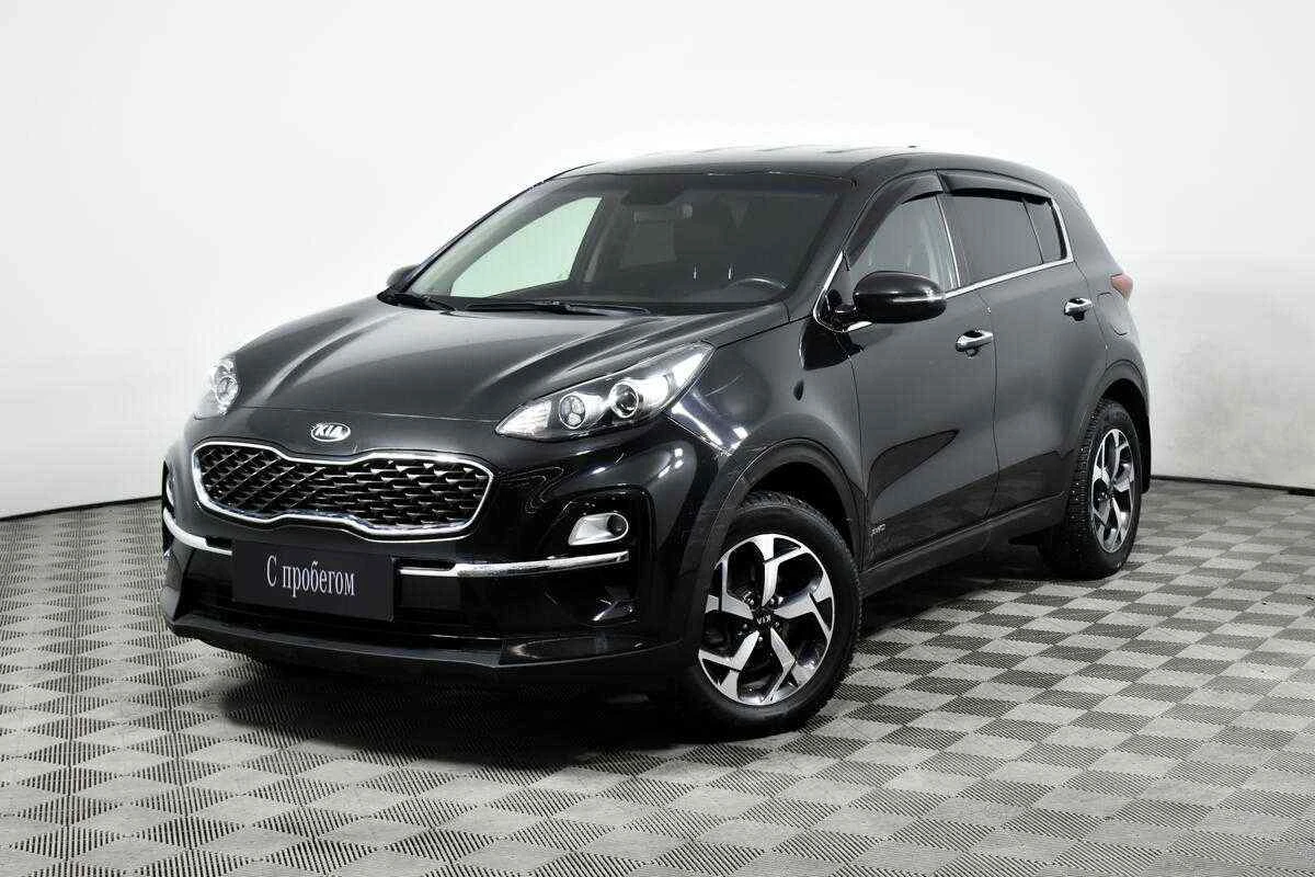 KIA Sportage, Черный, 2019, Автоматическая, 150 л.с., цена от 1 627 000 руб.